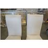 Image 8 : 4 BEIGE MICROFIBER CHAIRS