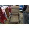 Image 8 : GLASSTOP PATIO TABLE WITH 6 CHAIRS - 65 INCHES X 39 INCHES X 28 INCHES TALL