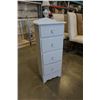 Image 1 : PAINTED WHITE 4 DRAWER DRESSER