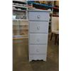 Image 2 : PAINTED WHITE 4 DRAWER DRESSER