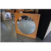 Image 1 : TEAK FRAMED MIRROR