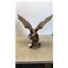 Image 1 : METAL EAGLE FIGURE 22 INCHES TALL