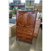 Image 2 : QUEEN ANNE STYLE 3 DRAWER WARDROBE - 35 INCHES WIDE X 19 DEEP X 59 TALL