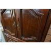 Image 3 : QUEEN ANNE STYLE 3 DRAWER WARDROBE - 35 INCHES WIDE X 19 DEEP X 59 TALL