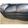 Image 8 : AS NEW BLACK LEATHER SOFA