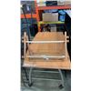 Image 1 : WOOD NEEDLEWORK STAND