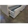 Image 9 : WHITE 1 DRAWER BOOKSHELF