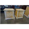 Image 1 : PAIR OF 3 DRAWER NIGHTSTANDS - ALF MADE IN ITALY - 23 INCHES WIDE X 17 DEEP X 26 TALL