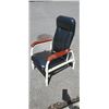 Image 1 : Sturdy metal Wood arm reclining chair