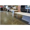 Image 3 : WHITE COFFEE TABLE AND ENDTABLE SET
