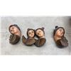 Image 3 : Basket of carved wood figures and more