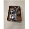 Image 1 : TRAMONTINA INOX 18/8 STAINLESS CUPS AND SAUCERS