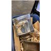 Image 2 : TOTE OF SILVER PLATE, METAL WARE AND CHINA