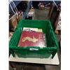 Image 1 : Tote of Elvis and Marilyn monroe hardcover books