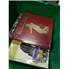 Image 2 : Tote of Elvis and Marilyn monroe hardcover books