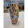 Image 8 : 2 ART GLASS VASES