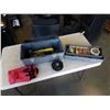 Image 1 : TACKLEBOX WITH CONTENTS AND VINTAGE ALPHA MOOCHING REEL