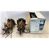 Image 1 : 2 metal wall sconce lights and humidifier