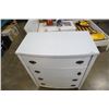 Image 2 : PAINTED WHITE 4 DRAWER DRESSER