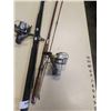 Image 2 : 2 FISHING RODS WITH SPINNING REELS