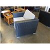 Image 8 : BRAND NEW PAIR OF BLACK RATTAN CLUB CHAIRS - RETAIL $499 EACH