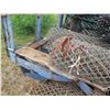 Image 8 : Misc Rolls Chain link Fence On Metal Rolling Base