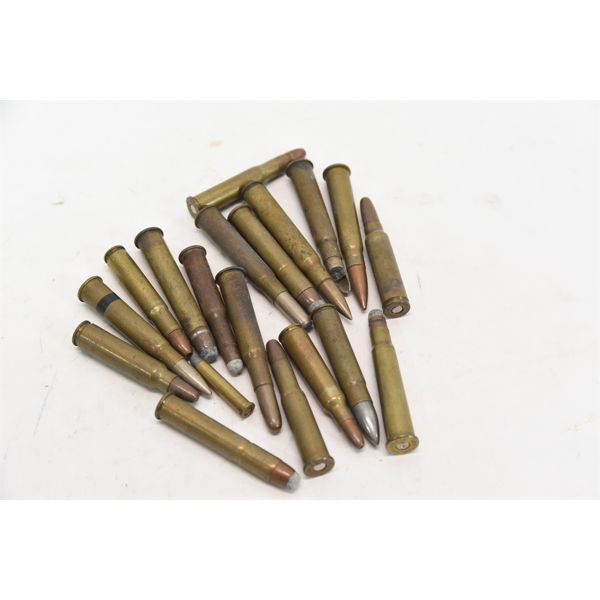 19 Rounds Assorted Rifle Rounds - Landsborough Auctions