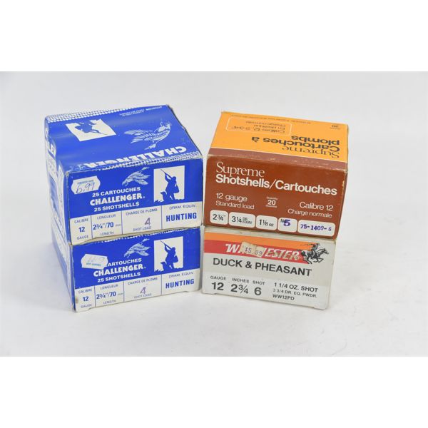Box Lot Vintage 12 Gauge