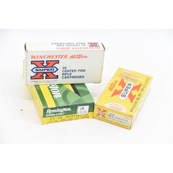 Box Lot Rifle Ammunition