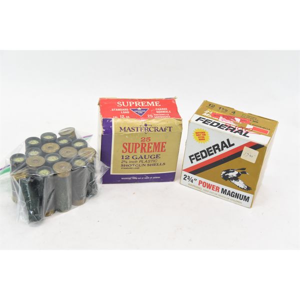 Box Lot Vintage Ammunition