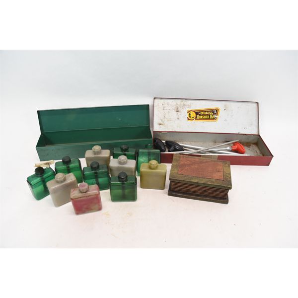 Box Lot Containers/Tins