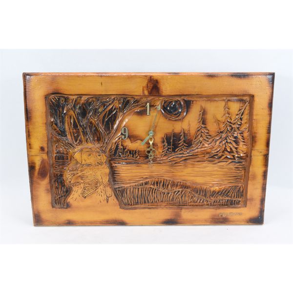 Box Lot Homemade Clock