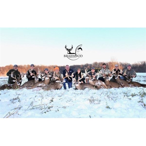 Briarwood Five Star Ohio Whitetail Hunt for Two Hunters