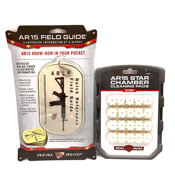 AR15 Field Guide, AR15 Star Chamber Cleaning Pads, New