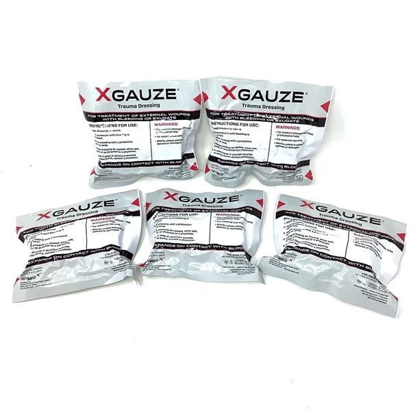 X Gauze Trauma Dressing X 5