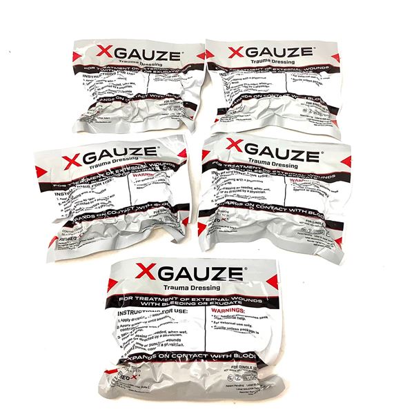 X Gauze Trauma Dressing X 5