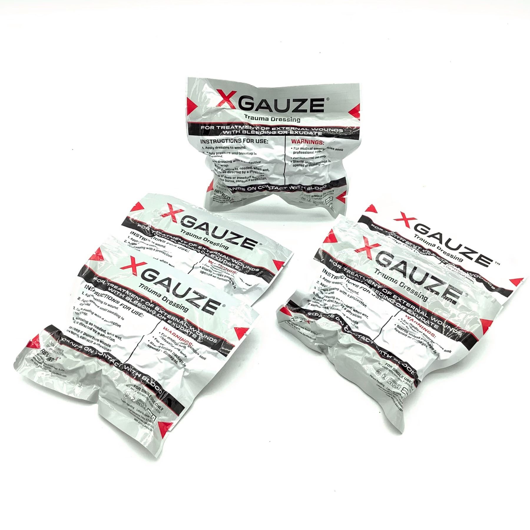 X Gauze Trauma Dressing X 5