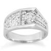 Image 1 : ANNIVERSARY 1.03ctw DIAMOND RING IN 14KT WHITE GOLD