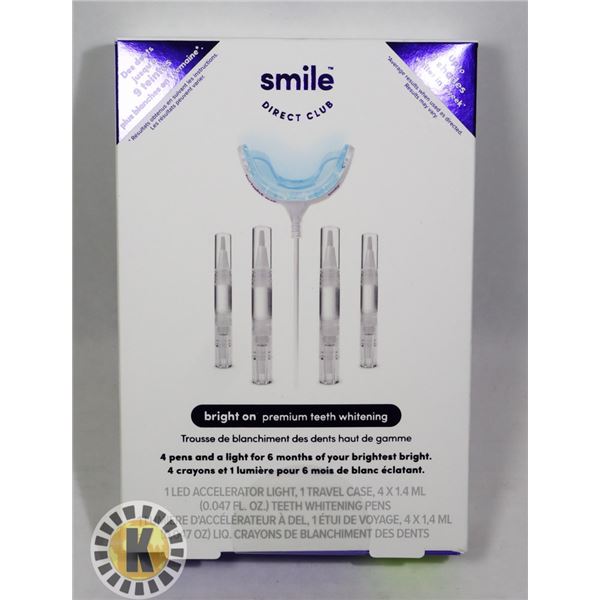 NEW SMILE DIRECT CLUB TEETH WHITENING