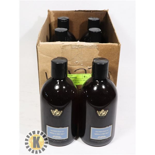 6PACK THE PERTH SOAP CO- MILK AND HONEY+ ARGAN OIL