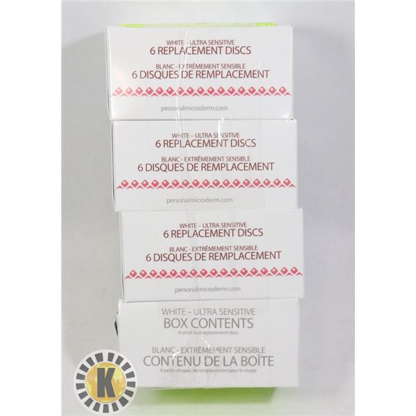 PMD- ULTRA SENSITIVE 6 REPLACEMENT DISCS- 4 PACK