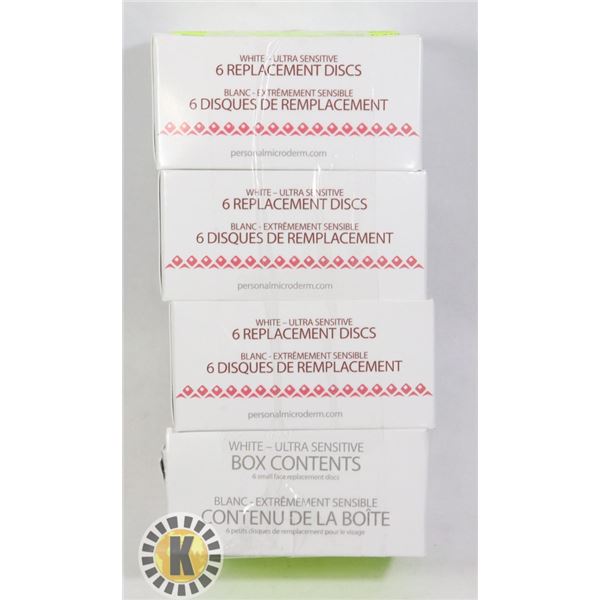PMD- ULTRA SENSITIVE 6 REPLACEMENT DISCS- 4 PACK