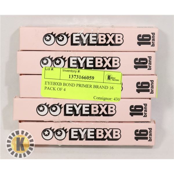 EYEBXB BOND PRIMER BRAND 16 PACK OF 4