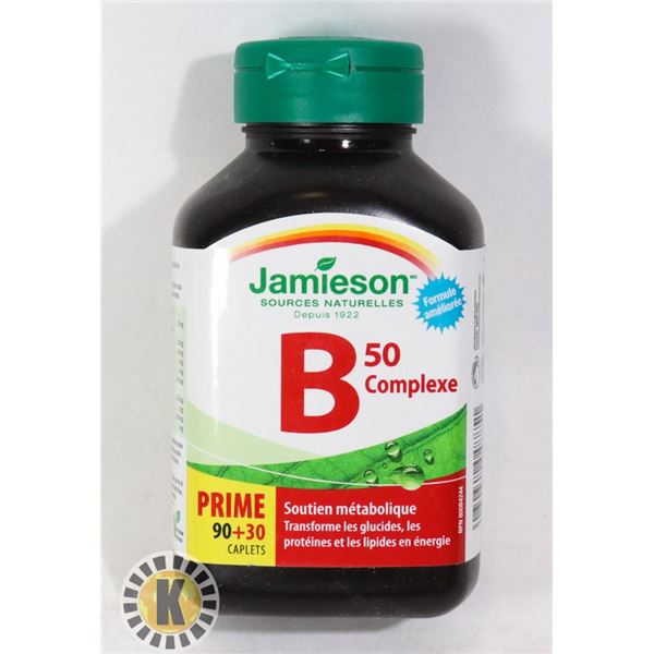 JAMIESON VITAMIN B 50 COMPLEX 08 2021