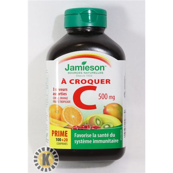 JAMIESON VITAMIN C 1000 MG EXP 12 2021