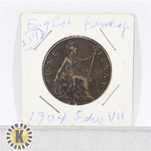 1904 ENGLISH PENNY