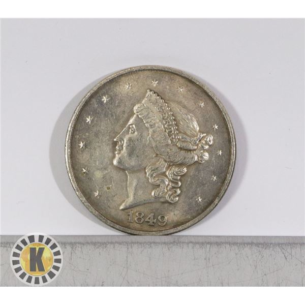 1849 USA MORGAN COPY