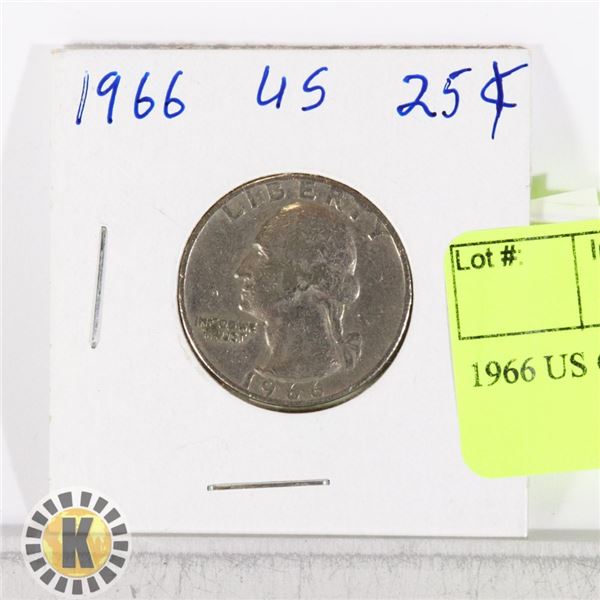 1966 US QUARTER