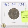 Image 1 : 1966 US QUARTER