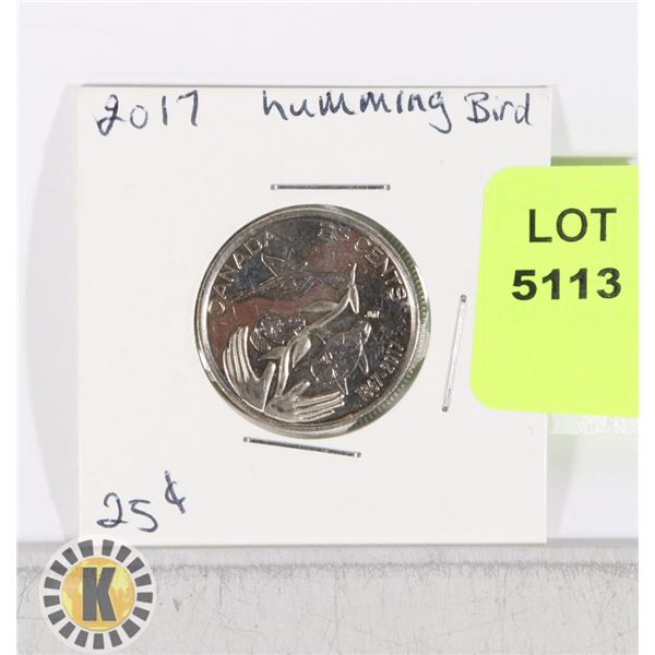 2017 HUMMINGBIRD QUARTER
